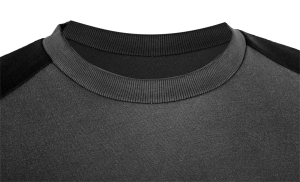 Блуза COMFORT, сиво и черно, 81-651